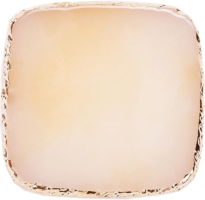 1 Piece Nail Art Palette Nail Polish Palette Mixing Palette Makeup Plate Nail Plates for Nail Art Nail Tip Holder Nail Art Display (1 brown square)-GlimoraGlow