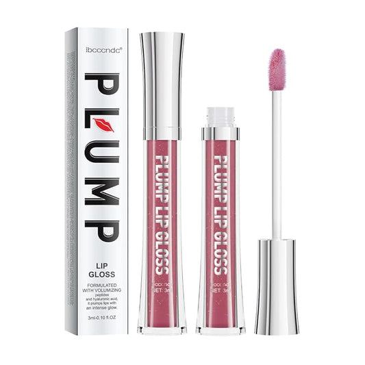 ibcccndc Lip Plumper Plumping Lip Gloss Hydrating Nourishing Lip Oil Red Liquid Lipstick Lip Care Products Mineral Oil Clear Lipgloss (1)-GlimoraGlow