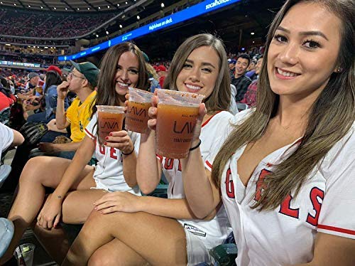 (3 Pack) LAVA All Natural Authentic Michelada Mix Craft Cocktail Mixer, Made with Real Tomatoes, Ancho Chile Peppers, Tamarind, No Junk Ingredients, Vegan, 1-Liter (33.8oz) Glass Bottle, Ready to Use-GlimoraGlow