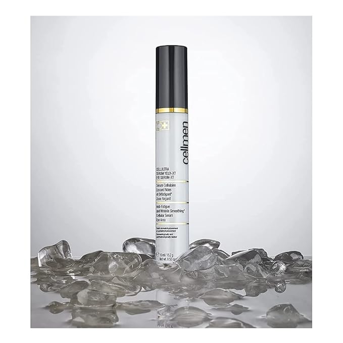 Cellcosmet Cellmen Cell Ultra Eye Serum XT - Revitalizing Anti-Fatigue Eye Cream for Dark Circles (0.5 oz)-GlimoraGlow