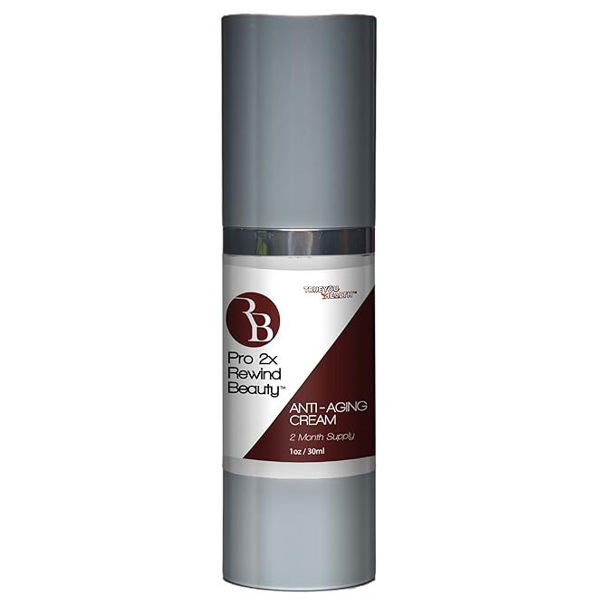 Pro 2x Rewind Beauty - Premium Anti-Aging Eye Serum - 2 Month Supply - Skin Firming Technology To Help Reduce Wrinkles Appearance & Tighten Bags Under Eyes - Diminish the Look of Dark Circles-GlimoraGlow