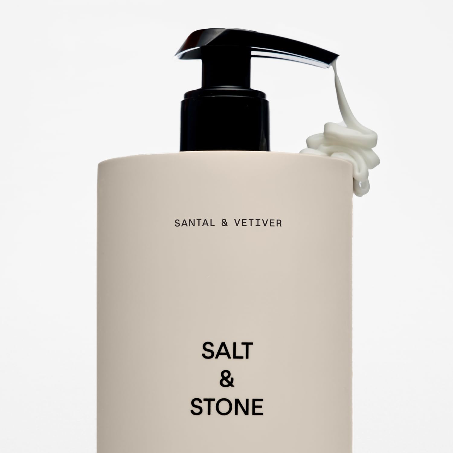 Salt & Stone Body Lotion for Women & Men| Scented Daily Body Lotion | Hydrates, Nourishes & Softens Skin | Restores Dry Skin | Fast-Absorbing | Cruelty-Free & Vegan (450 ml) (Santal & Vetiver)-GlimoraGlow