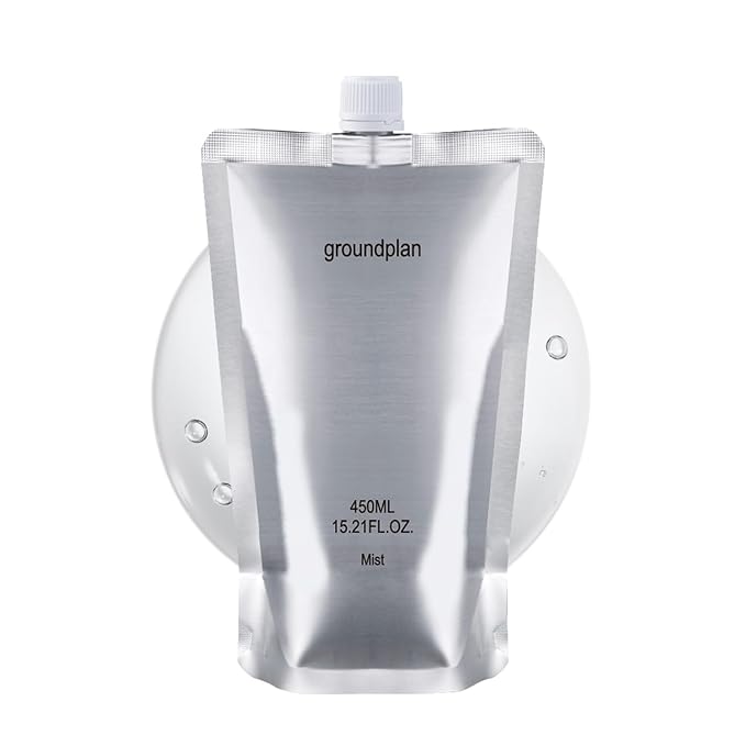 Silver Bottle, Refill - Facial Barrier Mist with 80% Witch Hazel Water, Cica for Skin Barrier Repair, Recovery Mist for Sensitive Skin, Dewy Hydration, Korean Skin Care (15.22 fl oz)-GlimoraGlow