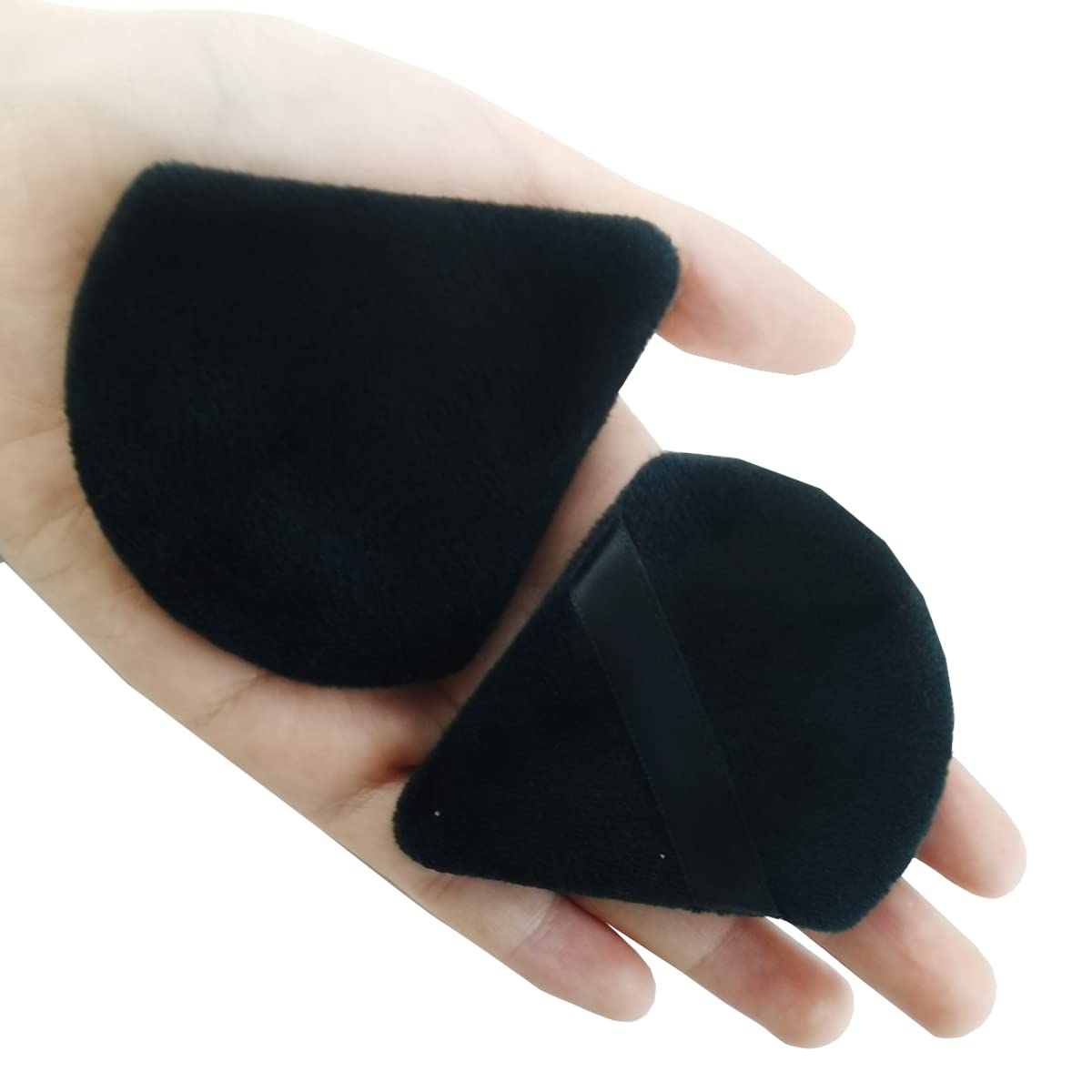 GXXMEI 30PCS Powder Puff Face Soft Makeup Sponge, Triangle Powder Puffs for Loose Powder Mineral Powder Velour Puff for Face Exquisite Makeup Eyes Contouring, Beauty Makeup Tools-GlimoraGlow