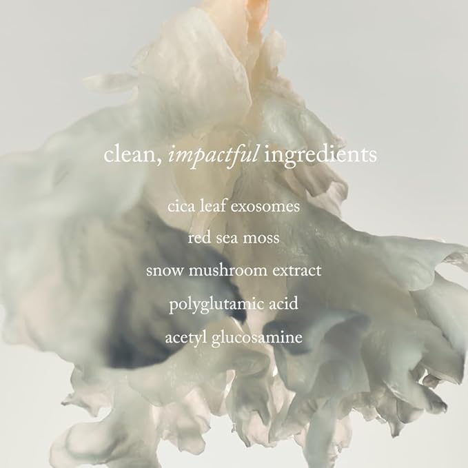 goop Beauty Exosome Hydration Therapy Serum | Hydrating Serum for Plump, Radiant, & Smooth Skin | Cica Leaf Exosomes, Red Sea Moss, & Polyglutamic Acid | 1.0 fl oz-GlimoraGlow