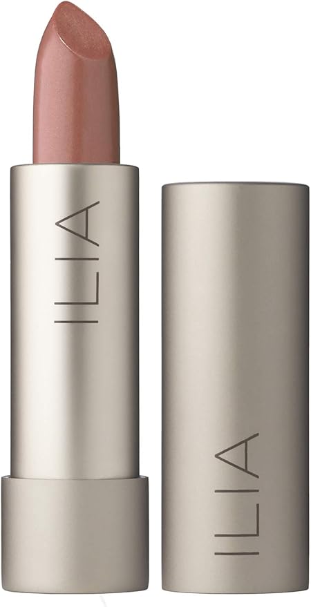 ILIA - Tinted Lip Conditioner | Cruelty-Free, Vegan, Hydrating + Volumizing with Buildable Color (These Days Nude Shimmer)-GlimoraGlow