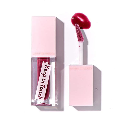 Jelly Plumper Tint (P04 Purple Rain) | Non-Sticky, Long-Lasting Lip Gloss | Vegan and Cruelty-Free Korean Lip Tint-GlimoraGlow