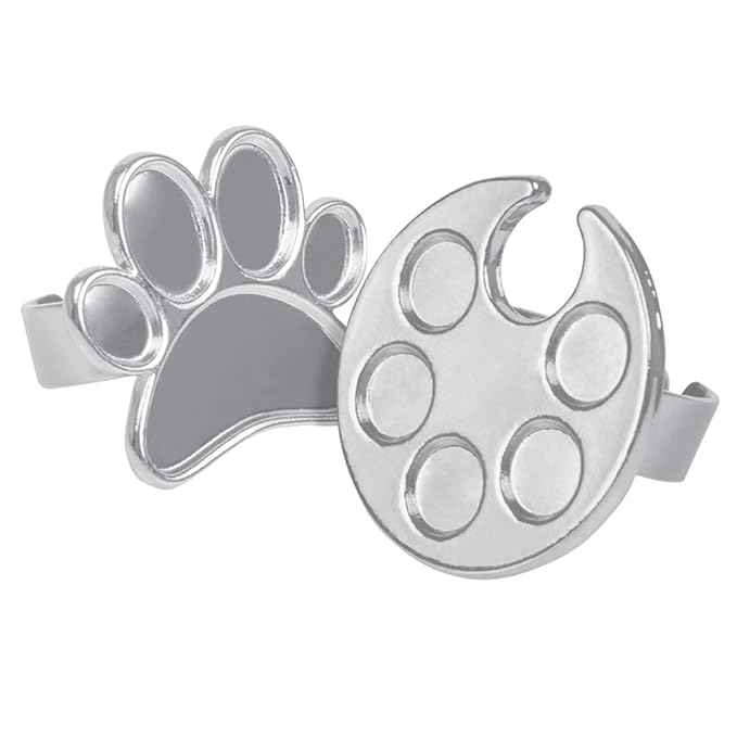 2 Pieces Mini Nail Art Polish Holder Nail Art Palette Rings Nail Palette Finger Rings-GlimoraGlow