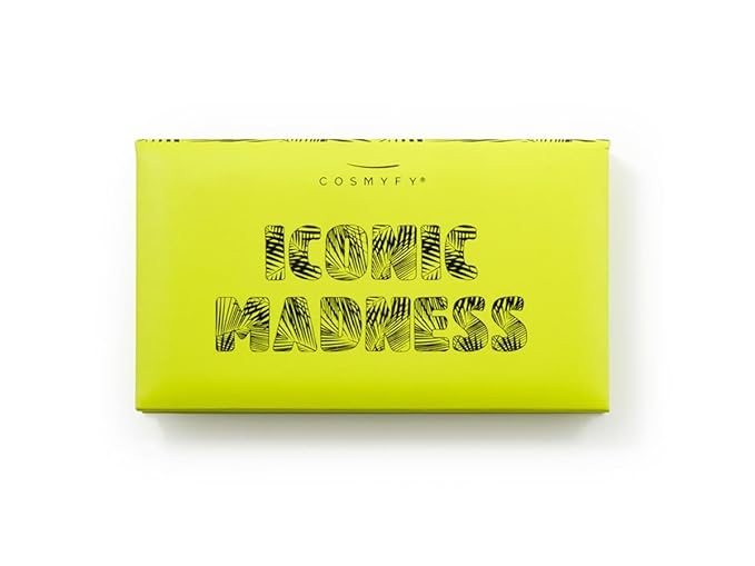 Iconic Madness Eyeshadow Palette 8 Color Shimmer and Matte Makeup Palette YouTube Influencer-GlimoraGlow