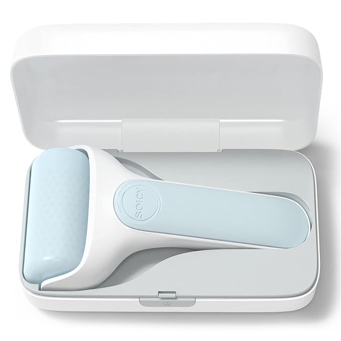 Angel Kiss Ice Roller for Face Eye, Women Gift Idea, Cold Therapy Massager for Reduce Puffiness, Redness, Dark Circles, Tightening Firming, Reduce Wrinkles, Migraine Pain Relief, w/Premium Carry Case-GlimoraGlow