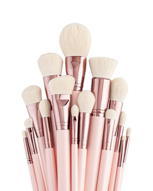 Luxury Sustainable Makeup Brush Set,-GlimoraGlow