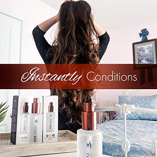 HerStyler Serum, 4 Pack - Hair Styling Agent with Argan Oil for Dry, Damaged Hair - Frizz Control Serum for Straightening, Shine, Trendy Tresses-GlimoraGlow