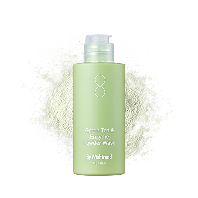 By Wishtrend Green Tea & Enzyme Powder Wash, 3.88 oz (110 g)-GlimoraGlow