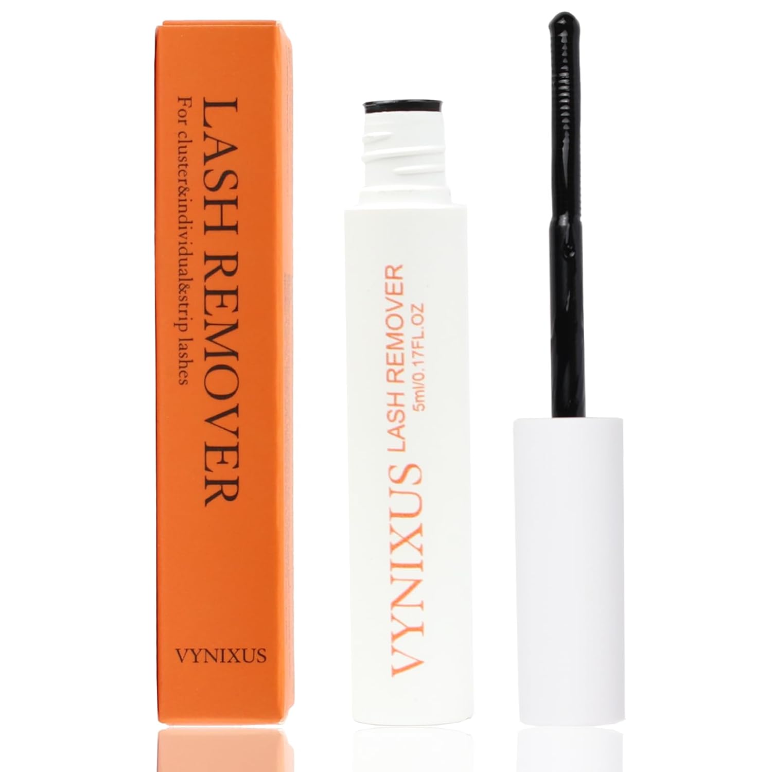 Lash Remover for Lash Extensions Cluster Lash Glue Remover VYNIXUS DIY Eyelash Extension Remover Individual Lash Extension Remover 5ML Eyelash Glue Remover Lash Cluster Remover-GlimoraGlow