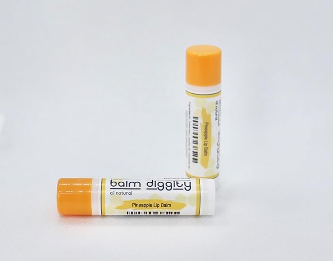 It's The Balm Diggity 2-pack Pineapple Beeswax, All-Natural, Moisturizing, and Nourishing Lip Balm Made With Just 5 Ingredients-GlimoraGlow