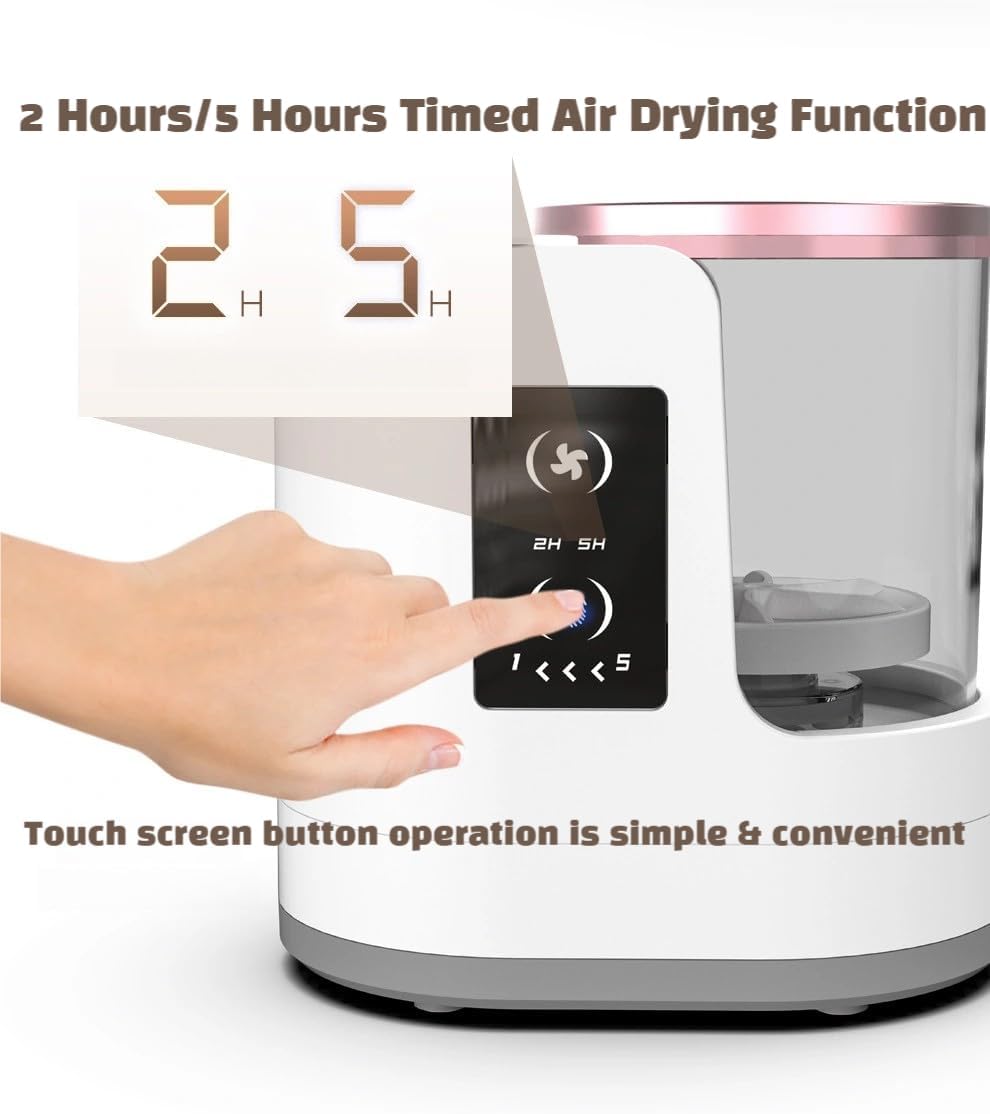 Vellura Makeup Brush Cleaner, Vellura Brush Cleaner, Machine with Makeup Brush, Dryer-Holder-Portable & Automatic, Clean Any Mess with One Click (1*PC)-GlimoraGlow