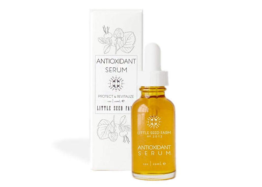Little Seed Farm - Antioxidant Serum - Antioxidant Facial Serum for Dry & Aging Skin – Nourishing & Revitalizing Face Serum, Net Wt. 1 fl oz-GlimoraGlow