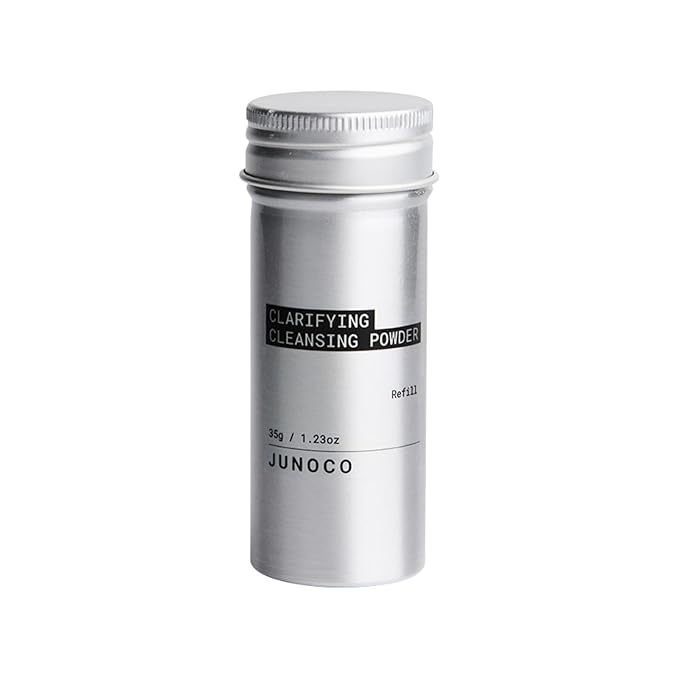 JUNO & Co. JADE Clarifying Cleansing Powder, Refill Pod Only for Effortless Cleanse with Exfoliating and Hydrating-GlimoraGlow
