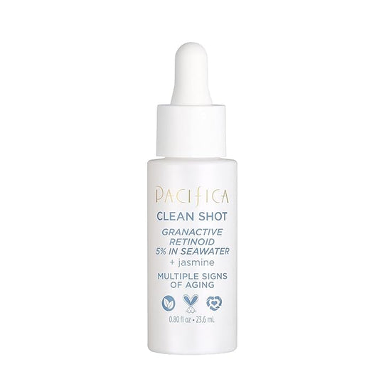 Pacifica Clean Shot Granactive Retinoid 5 Percent In Seawater Unisex, 0.8 Oz-GlimoraGlow