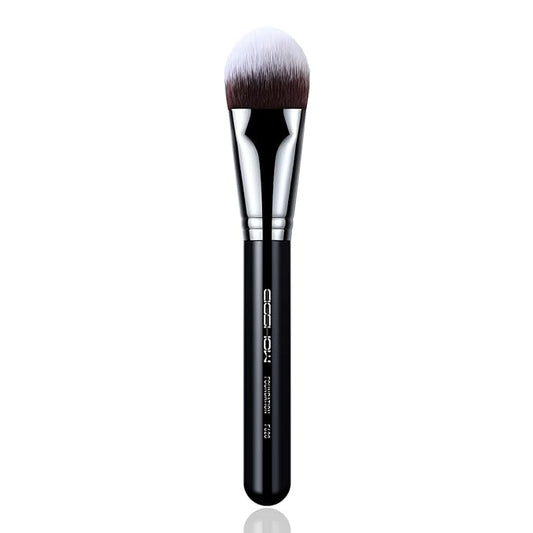 EIGSHOW Flat Foundation Brush, Large Face Makeup Brush with Soft Dense Synthetic Bristles for Blending Liquid Cream Powder (F628)-GlimoraGlow
