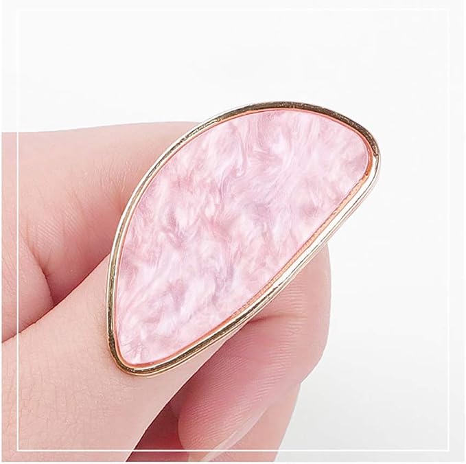2 Pcs Resin Mixing Palette with Finger Rings Eyelash Extension Glue Rings Nail Art Equipment-GlimoraGlow