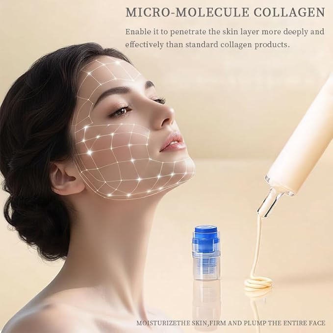 Xianjina Polypeptide Collagen Elastic Essence Cream - Micro-Molecular Anti-Wrinkle Firming Lotion, Tightening & Lifting Sagging Skin for Face, Moisturizing Anti-Aging Treatment (2 Pack)-GlimoraGlow