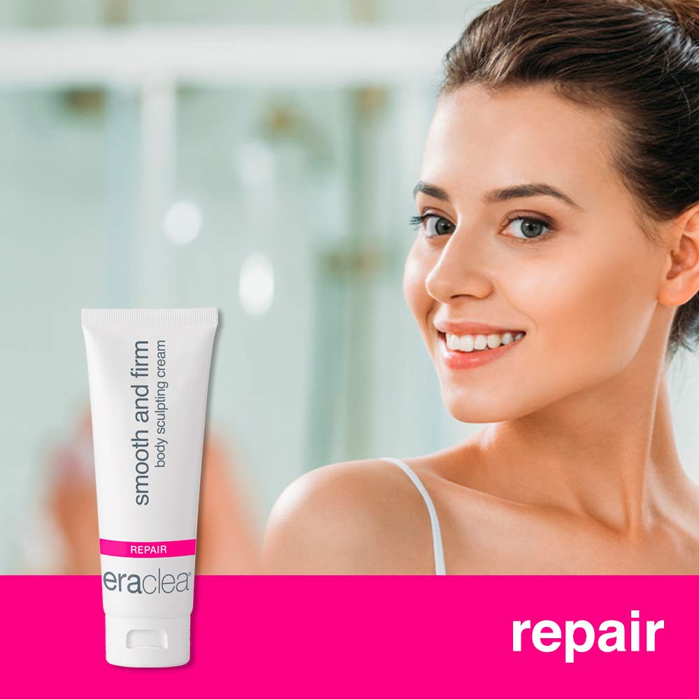 eraclea Smooth & Firm Body Sculpting Cream, Hyaluronic Acid Body Lotion with Seaweed, Herbal Extracts & Antioxidants for Massage, Lymphatic Drainage, and Slimming (4 fl oz)-GlimoraGlow