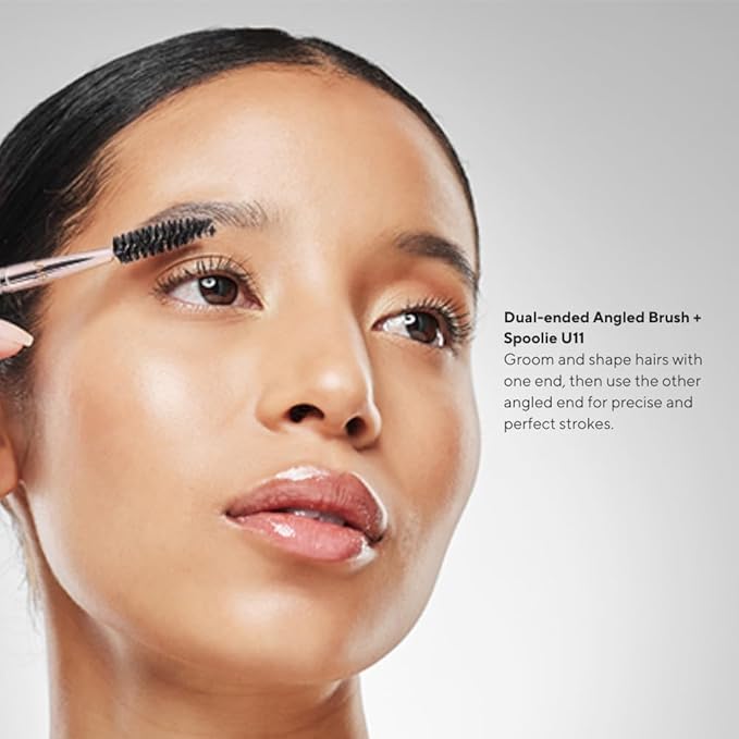 Professional Makeup Brush 11 Piece Set, Premium Synthetic Vegan Brushes Kit for Blending Powder, Foundation, Concealer, Blush & Eye Shadow, Cruelty-Free-GlimoraGlow