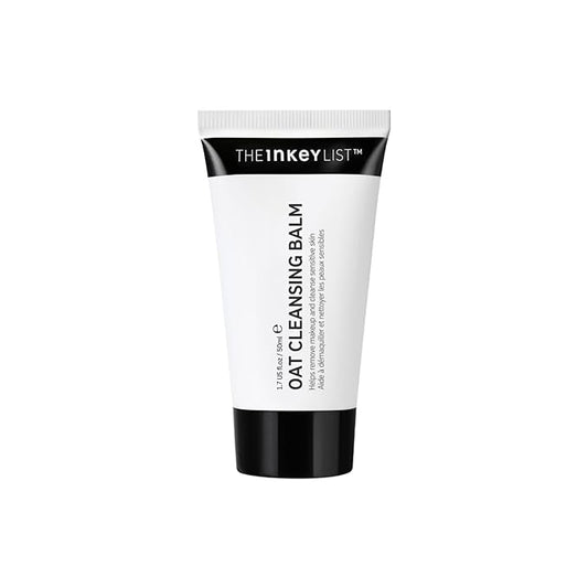The INKEY List Mini Oat Cleansing Balm, Rich Balm Removes Makeup and Impurities, Reduces Redness, Travel Size, 1.69 Fl Oz each-GlimoraGlow