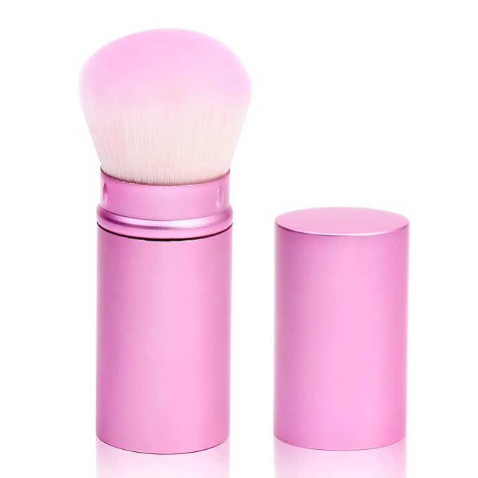 UNIMEIX Makeup Brush Sunscreen Applicator Retractable Kabuki Blush Brush Foundation Brush for Liquid Makeup, Bronzer, Cream or Powder-GlimoraGlow