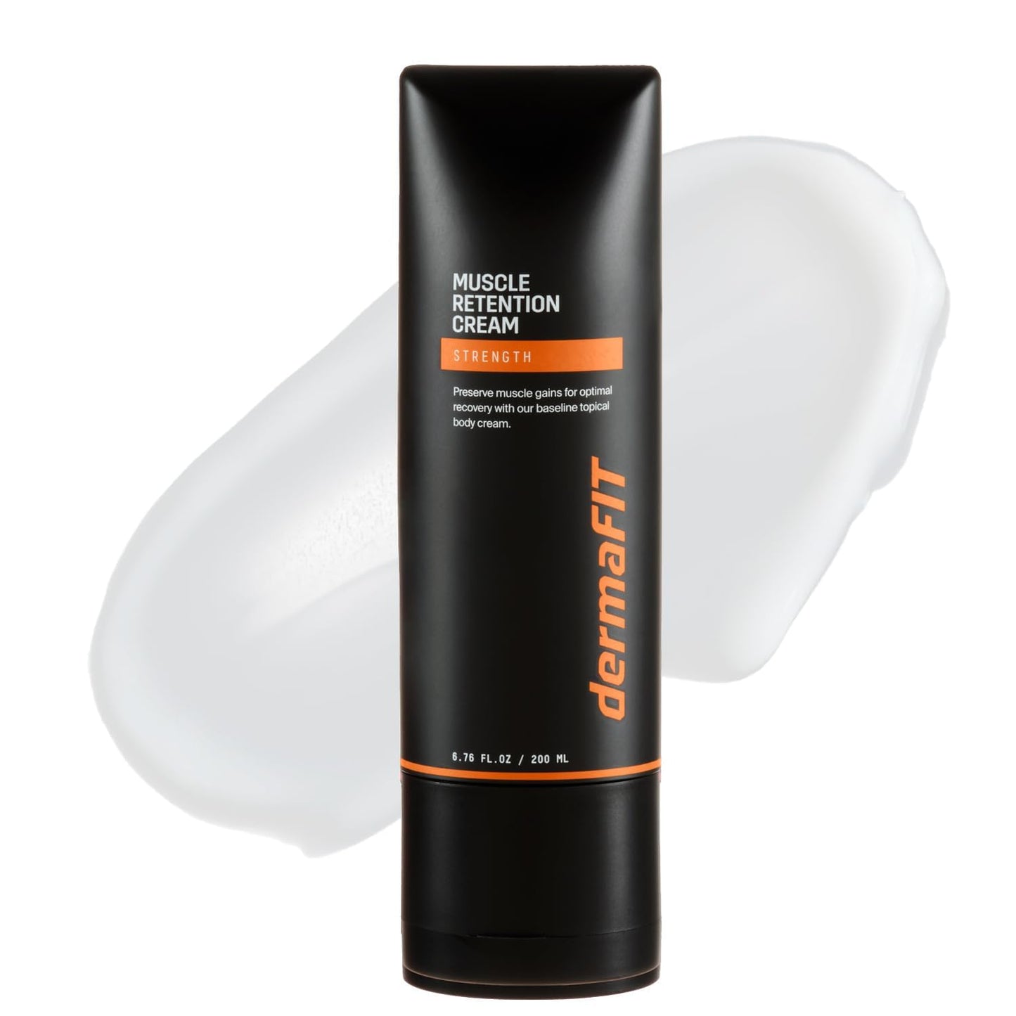 Strength Muscle Maintenance Body Cream - Post Workout Prevents Muscle Loss for Men & Women, Muscle Retention Cream, 200ml, No Artificial Fragrance, M.A.X. Tech, Topical Analgesic for Muscle-GlimoraGlow