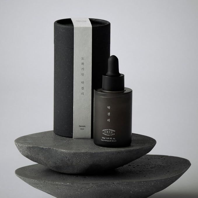 Rice Makgeolli Serum | Made with Domestically Sourced Korean Rice | 30 ml (1.01 Fl Oz) | Korean Skin Care-GlimoraGlow