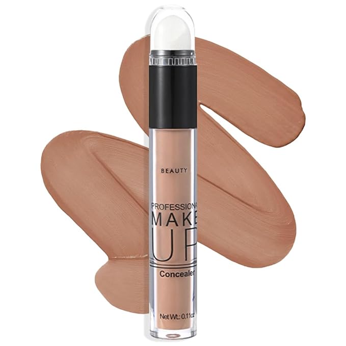 1 Pack Liquid Foundation Cream for Face Makeup,Durable Full Coverage Matte Concealer Make Up,Oil Control & Waterproof Base Primer -0.35 Fl.Oz (04#)-GlimoraGlow