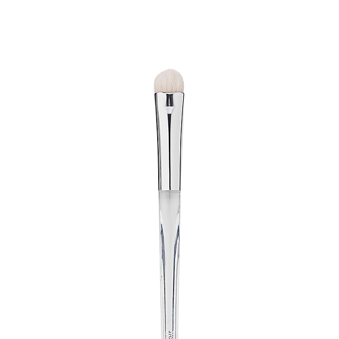 e.l.f. Precision Eyeshadow Brush, Medium-Sized, Tapered, Soft, Synthetic, Luxurious, Blends, Highlights, Contours, Shades, Applies Color, Easy To Clean-GlimoraGlow