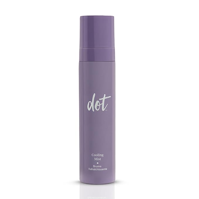 dot Cooling Facial Mist With Vitamin C, Plant-Based Antioxidants & Skin Revitalizing Feminage - Face Mist that Moistures, Rejuvenates & Clarifies – For All Skin Types – Menopause Skincare - 3.4 oz-GlimoraGlow