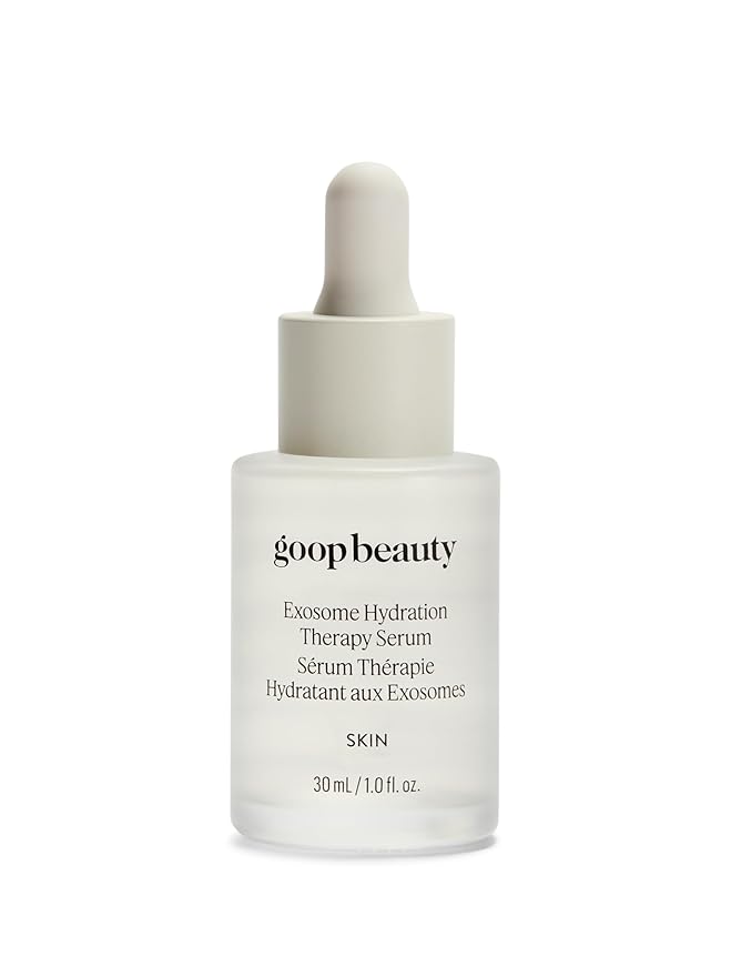 goop Beauty Exosome Hydration Therapy Serum | Hydrating Serum for Plump, Radiant, & Smooth Skin | Cica Leaf Exosomes, Red Sea Moss, & Polyglutamic Acid | 1.0 fl oz-GlimoraGlow