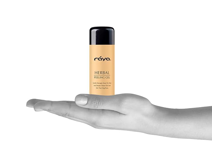 RAYA Herbal Facial Peeling Gel (110) | Gentle and Soft Exfoliator for Oily Skin | Helps Minimize Pores and Brighten Complexion-GlimoraGlow