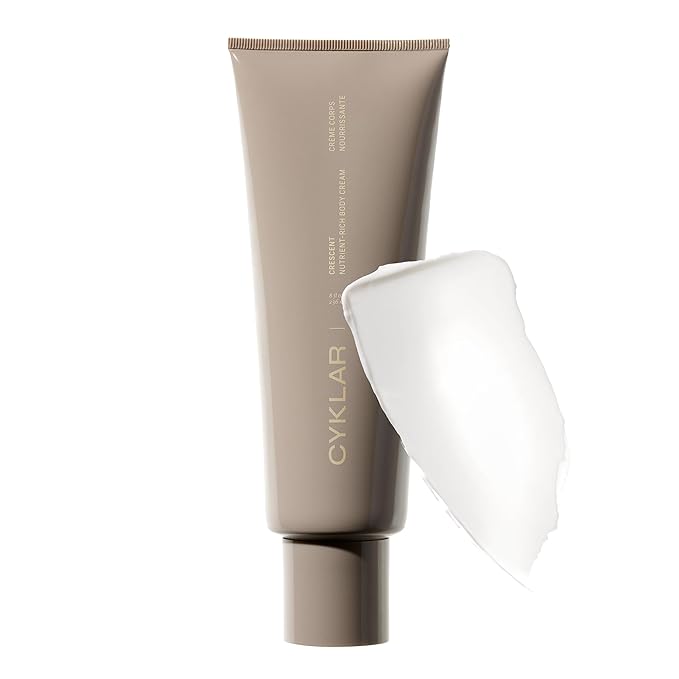 Nutrient Rich Body Cream. Crescent Fragrance Nourishing Moisturizer with Niacinamide and Banana Flower Extract. Deep Hydration, Thick Body Lotion, Dry Skin Cream for Women and Men, 8 Fl Oz-GlimoraGlow