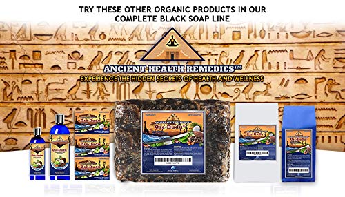 Organic, Anti-Bacterial OSE DUDU LIQUID BLACK SOAP GEL 1 LB (16 oz) Acne Eczema Dry Skin Psoriasis Scar Removal Face and Body Wash Skin Care (GHANA)-GlimoraGlow
