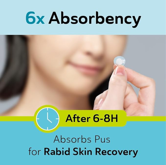 Invisible Salicylic Acid Pimple Patches for Face - Deep Blemish Hydrocolloid Acne Patches, Clear Pimple & Zit Patches for Underground Acne - 96 Count - 2 Sizes Soothing Plus (Clear Patch)-GlimoraGlow