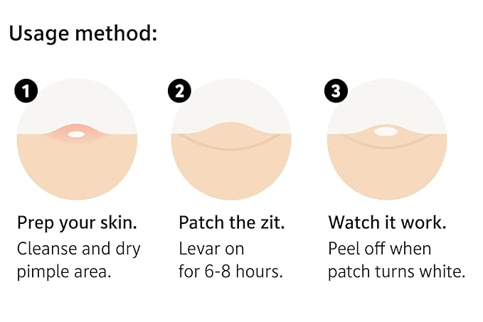 Hydrocolloid Acne Pimple Patch – 72 Count (9mm & 12mm) | Invisible Spot Patches for Pimples, Zits, Blemishes & Whiteheads | Fast Healing, Waterproof, Strong Adhesion & Gentle on Skin-GlimoraGlow