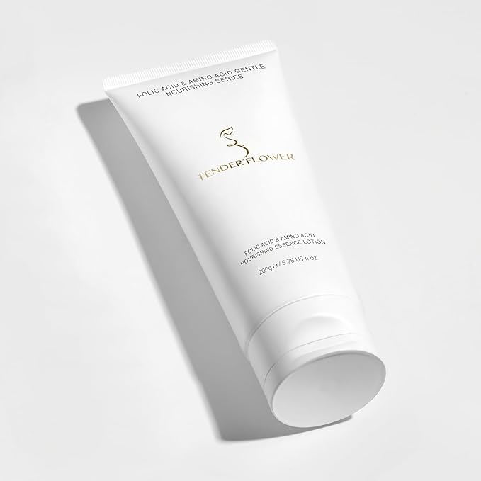 Body Lotion with Folic Acid,Stretch marks cream,Hyaluronic acid body lotion,Shea butter,Skin Firms, Smooth, unscented cream,sensitive skin, Moisturizing Dry Skin (6.7oz)-GlimoraGlow