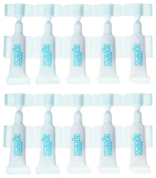 Instantly Ageless Facelift - Instant Eye Bag Remover Puffiness - 10 Vials - Instant Under Eye Bags Remover - Wrinkle Tightener - Instant Wrinkle Remover for Face Instant Lift-GlimoraGlow