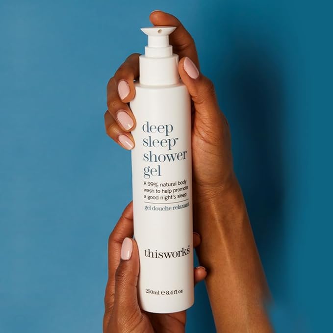 THISWORKS deep sleep shower gel: Calms the Mind and Protects the Skin, 8.4 fl oz (250ml)-GlimoraGlow