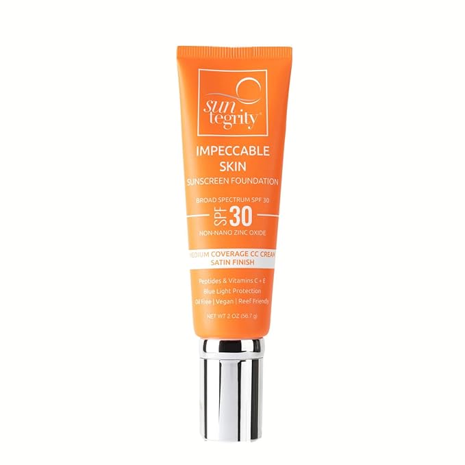 Suntegrity Impeccable Skin - Tinted Sunscreen, Broad Spectrum SPF 30 (Nude)-GlimoraGlow