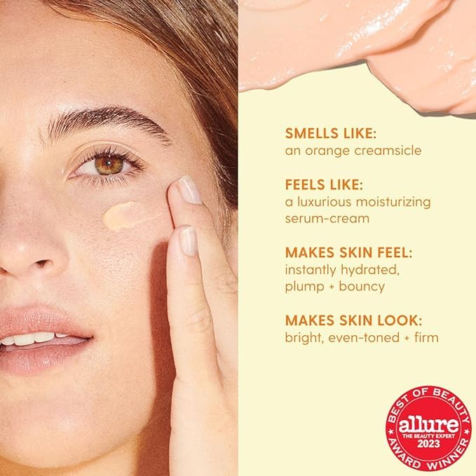 Kinship Brightwave Vitamin C Face + Eye Duo | 10% Vitamin C Serum (1 Fl Oz) | Brightening Eye Cream (0.5 Oz) | Fade Dark Spots | Reduce Fine Lines, Wrinkles, Dark Circles + Puffiness | All Skin Types-GlimoraGlow
