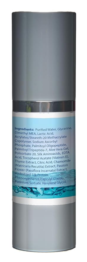 Pro Hydrossential 2x Serum - Anti Aging Eye Serum - Help Improve Dark Circles, Puffy Eyes, Wrinkles, & Eye Bags - Exfoliating Vitamin C Serum with Lactic Acid - Aid Collagen Production & Soothe Skin-GlimoraGlow