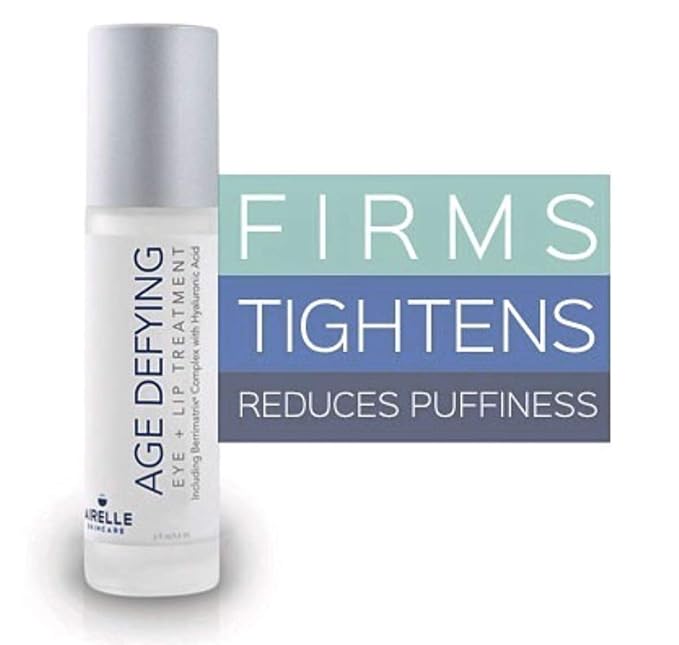 Airelle Age-Defying Eye and Lip Treatment | Anti Aging, Helps Reduce Wrinkles, Fine Lines | Dermatologist Recommended | Hyaluronic Acid, Berrimatrix | Natural Ingredients | .3 Fl Oz-GlimoraGlow