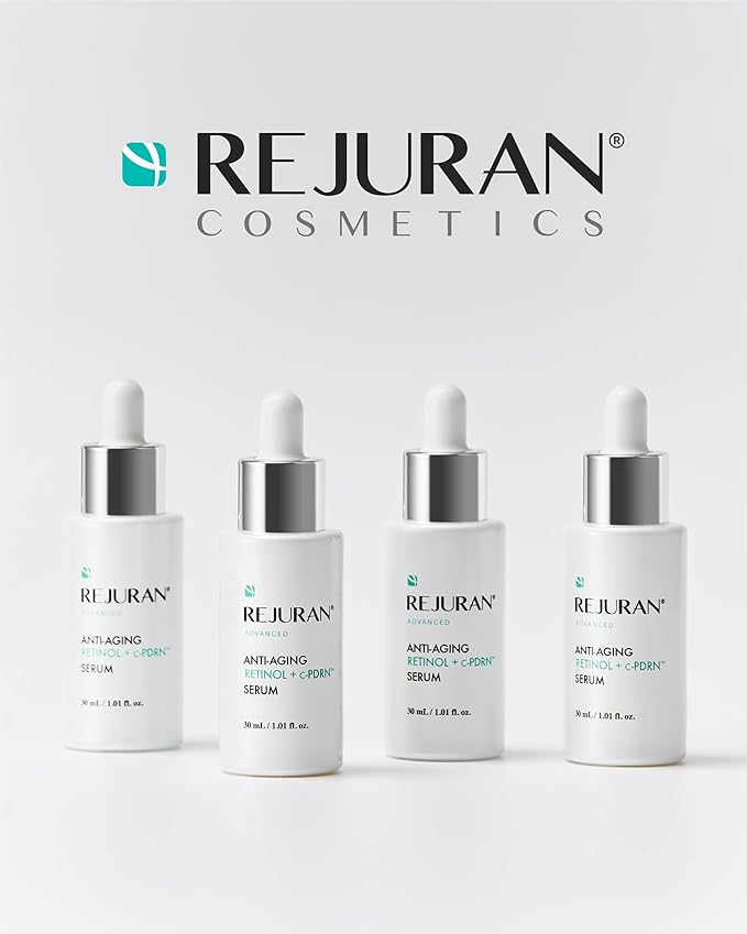 REJURAN® Advanced Anti-Aging Retinol + c-PDRN® Serum - Boosting Facial Serum for Firmness, Radiance and Anti-Wrinkle Care, Clinically Developed (1.01 fl oz)-GlimoraGlow
