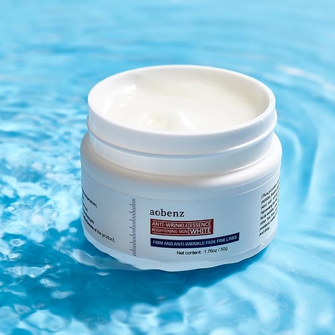 SINPIN aobenz Anti Aging Moisturizer Face Cream for Women & Men - Night Cream for Face & Neck | All Skin Types | Niacinamide + Hyaluronic Acid | Firming, Tightening, Anti Wrinkle, 1.76FL (2PCS)-GlimoraGlow